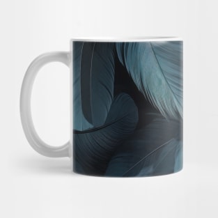 Whispers of Blue Feathers Mug